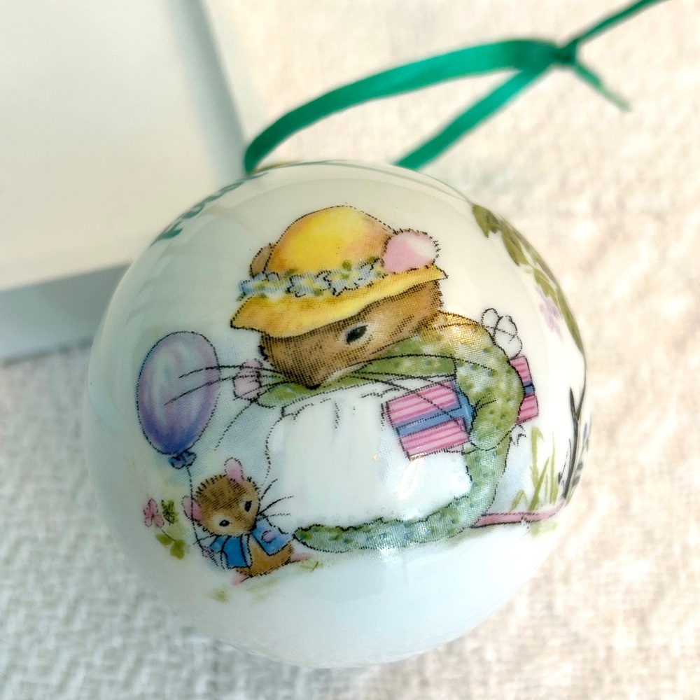 Baby’s Irish Blessing First Christmas Ornament | Ceramic | Original Box